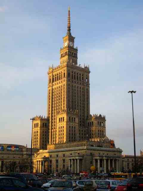 Дворец Культуры и Науки в Варшаве