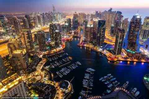 Российские руферы на крышах города Дубая