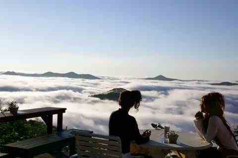 Завтрак над облаками