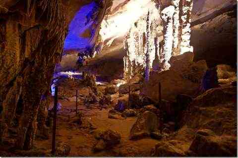 Пещера Конглор - полет сквозь гору
