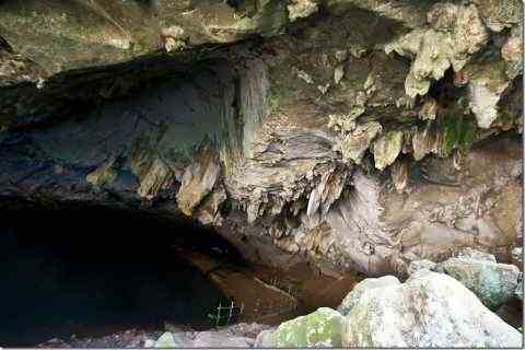 Пещера Конглор - полет сквозь гору