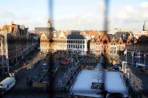 Рождество в Бельгии. Старый город Брюгге