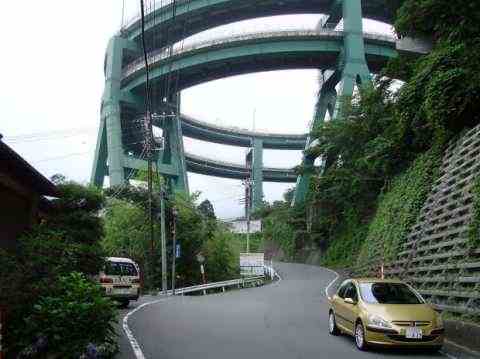 Мост &amp;#171;Двойная петля&amp;#187; в Японии