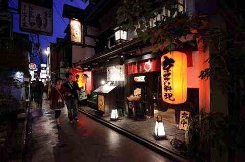 Тихие улочки Киото