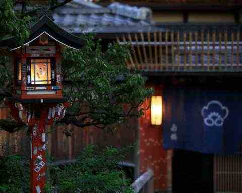 Тихие улочки Киото