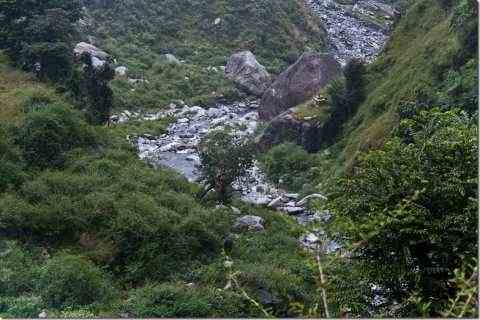 Дхарамсала: плюшевые холмы и водопад